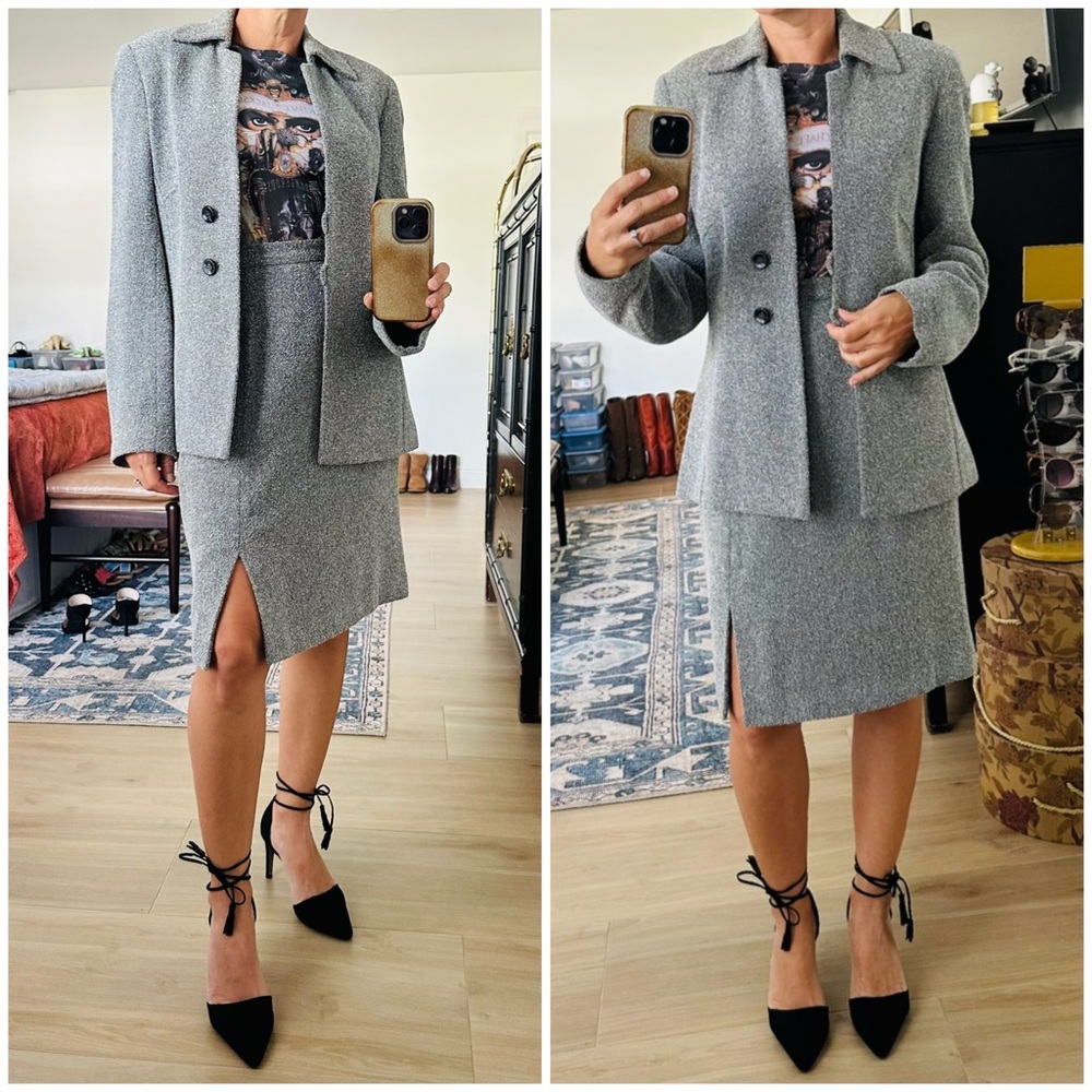 Vintage 90’s/Y2K Jacket & Skirt Set
